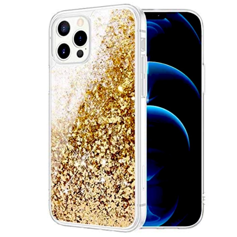 Bling Sparkle Liquid Quicksand Luxury Moving Glitter Clear